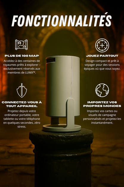 LUMIX™ Projecteur pour JDR